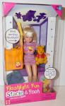 Mattel - Barbie - Flashlight Fun - Stacie & Pooh - Doll